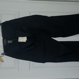 NEW Men's Bananna Republic Black Stretch Dress Pants 35x32